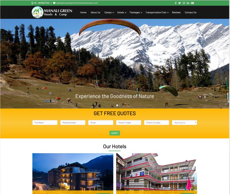 Manali Green Hotels and Camp